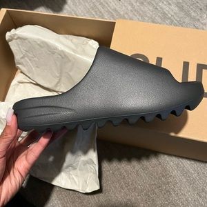 Authentic Black Yeezy Slides